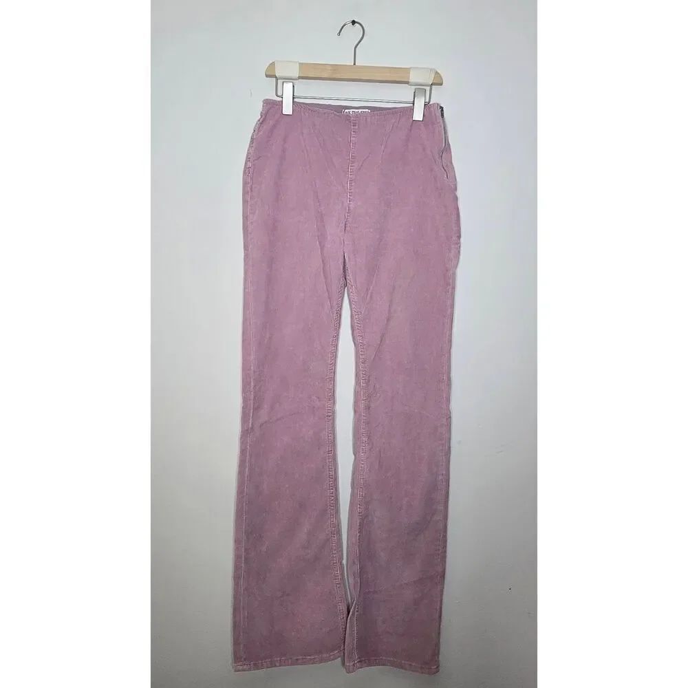 We The Free The Jenny Slim Flare Corduroy Pants Side Zip Women’s Size 27